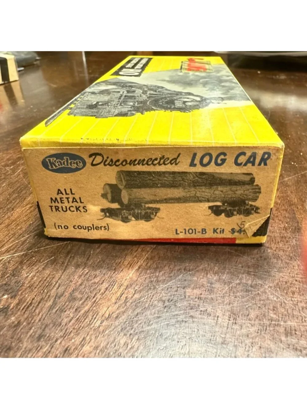Kadee HO Scale Disconnected Log Car Kit L-101-B